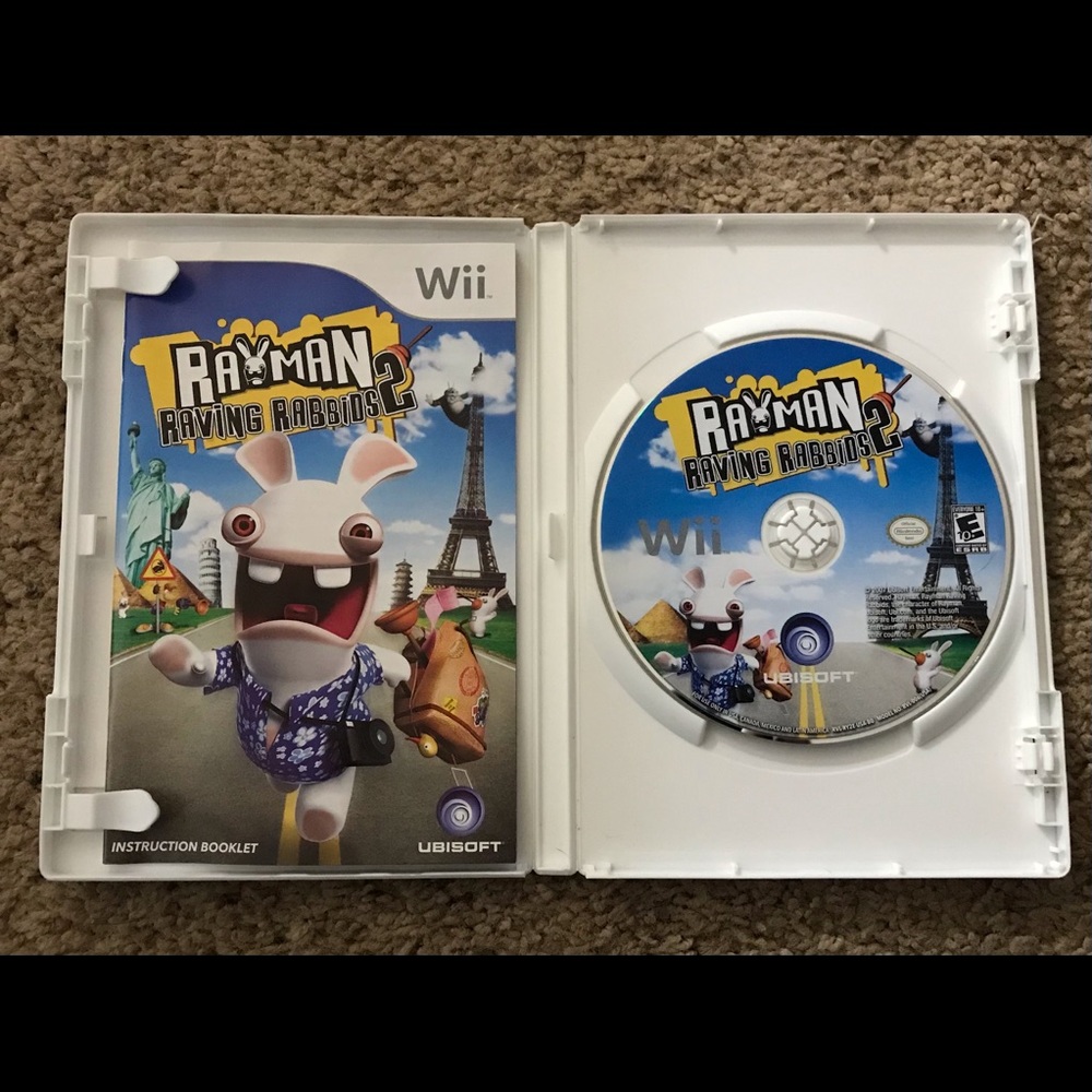 Wii Raving Rabbids 2 video game - Picture 2 of 4